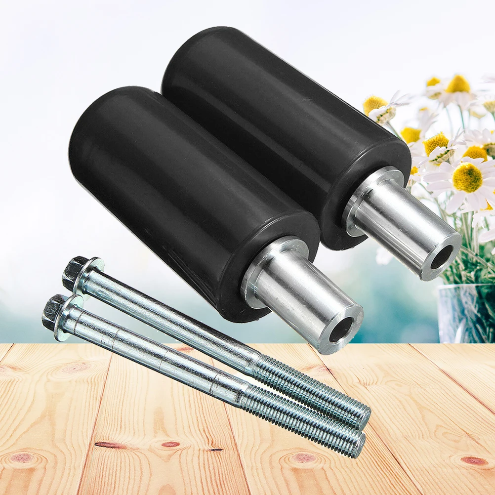 

2 PCS Motorcycle Accessories Anti-fall Rubber Rod Falling Protector Body Frame Slider Crash Stick for Black Protection Kit
