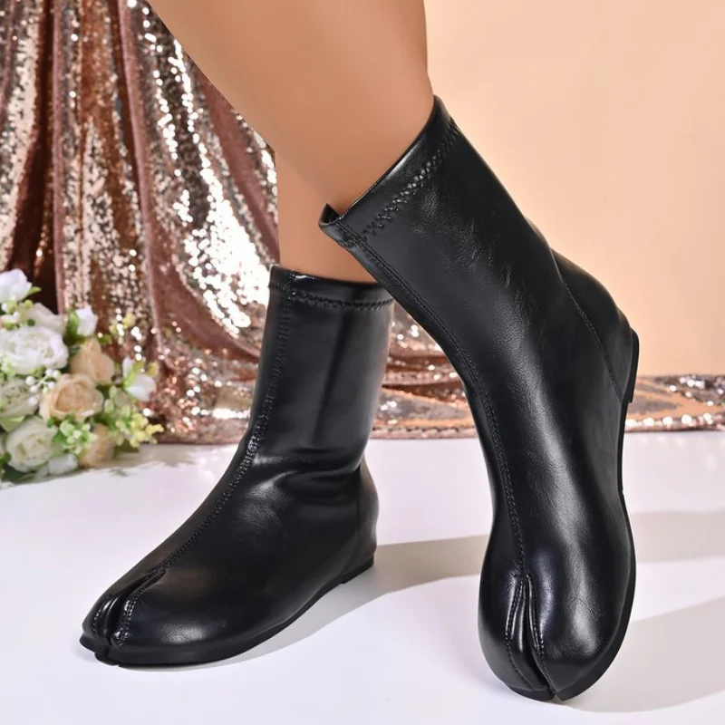 Women'S Shoes Round Toe - Winter Spring New Arrivals Fashion Split