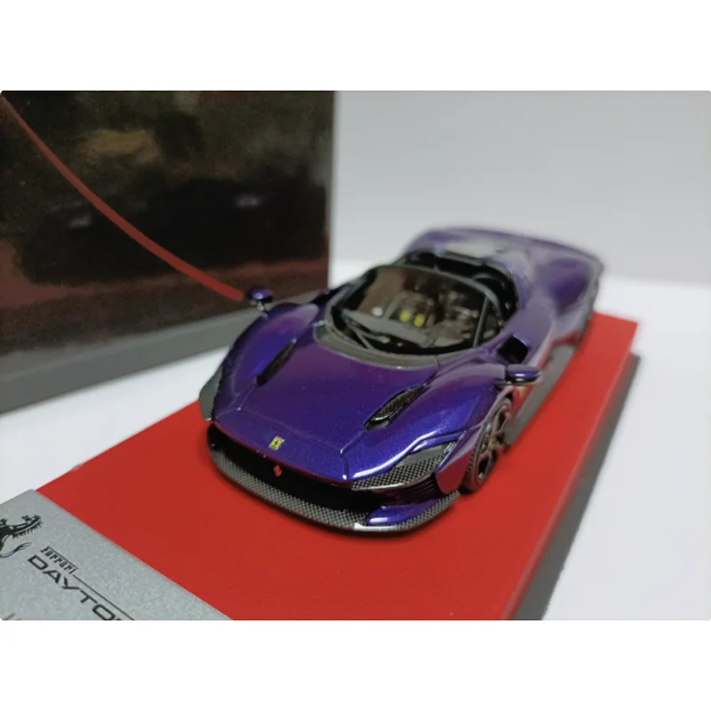 BBR 1/43 SP3 دايتون سباق الأرجواني الراتنج سيارة رياضية نموذج الكبار تذكارية الكلاسيكية عرض ثابت تحصيل لعبة هدية