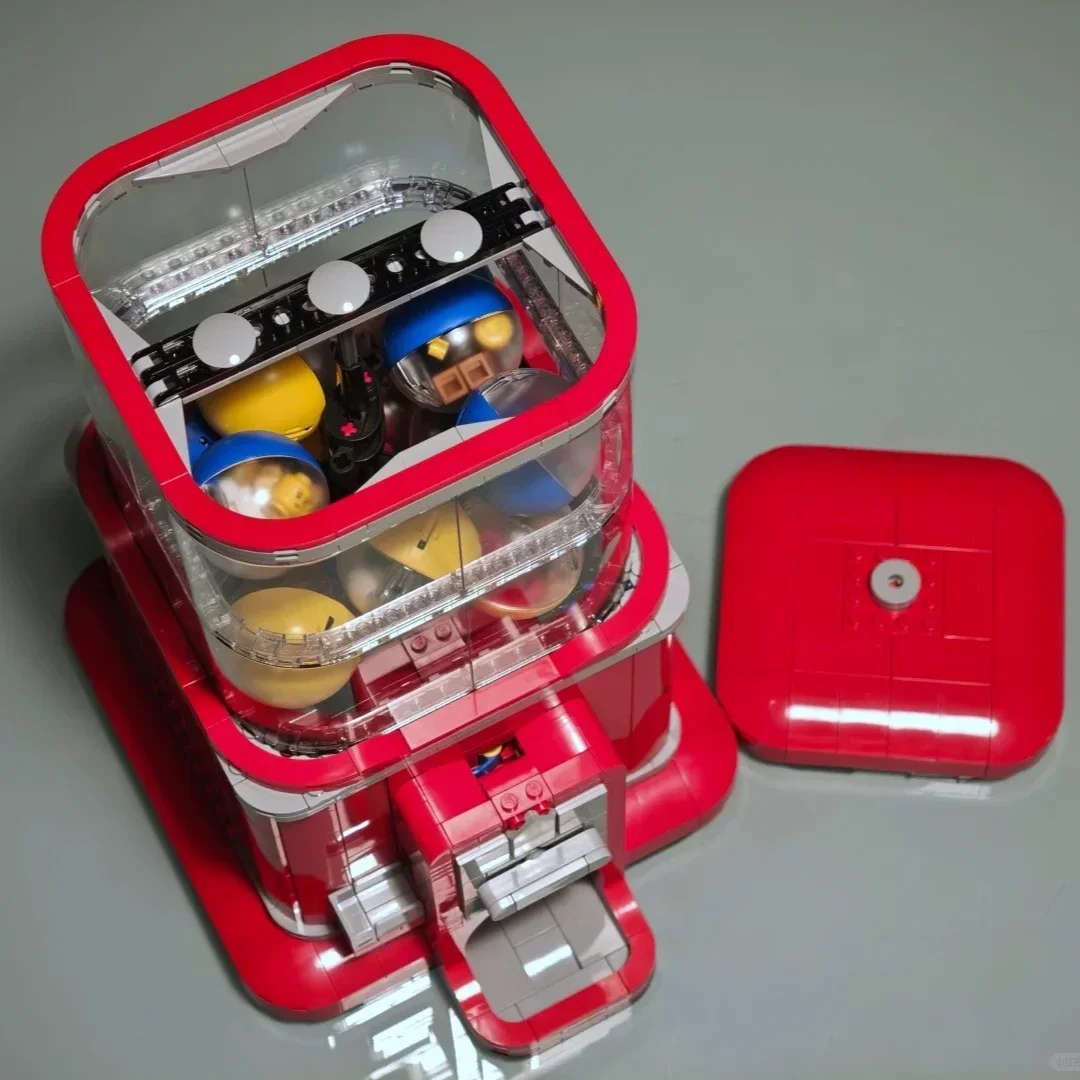 آلة بيع إبداعية 21358 مجموعات مكعبات بناء متوافقة مع جزيئات ليغو مناسبة لهدايا عيد الميلاد 1343 قطعة