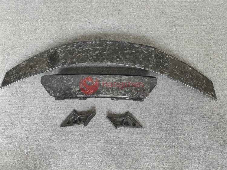 

Задний спойлер багажника из кованого углеродного волокна, крыло, подходит для Lamborghini Huracan LP580 LP610, автомобильное крыло, высокое качество