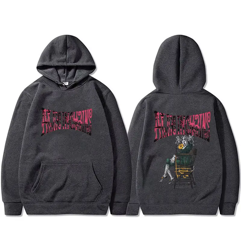 Rock Band Alice in Chains Double Sided Print Hoodie Men Women Casual Oversized Hooded Sportswear Male Vintage Fleece Pullover