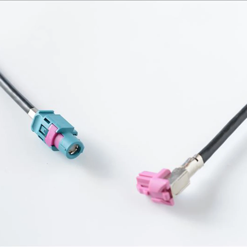 Console Retrofit Video Cable 12V ABS Anti-interference Black Data Transmission High-speed For BMW NBT CIC LVDS