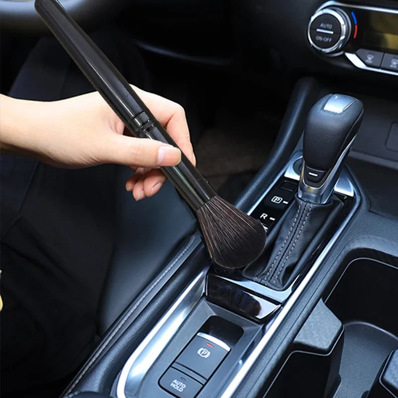 

Car Detailing Brush Ultra-Soft Air Outlet Duster Soft Bristles Brushes Portable Clean Detailing Brush Car Cleaning Tools