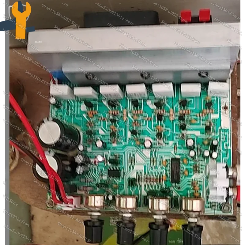 300 watt air-cooled 2.1 high-power amplifier board with detachable tube and 3-channel subwoofer amplifier board