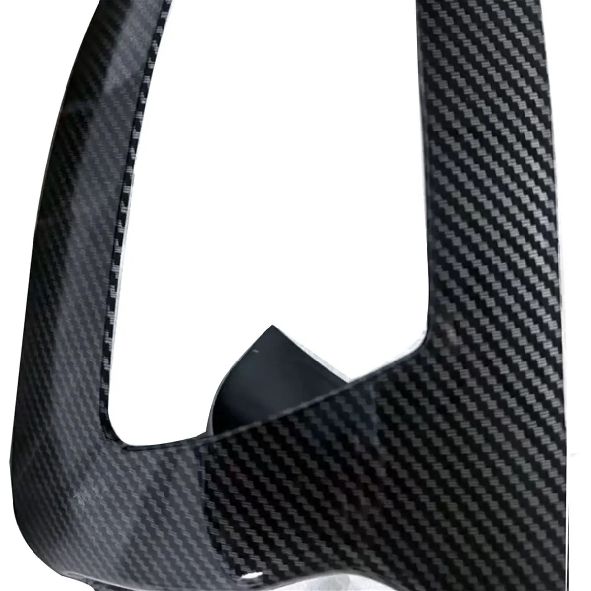 compatible-for-w204-c260-c200-rearview-mirror-cover-cap-exterior-trim-side-mirror-frame-trim-bright-black