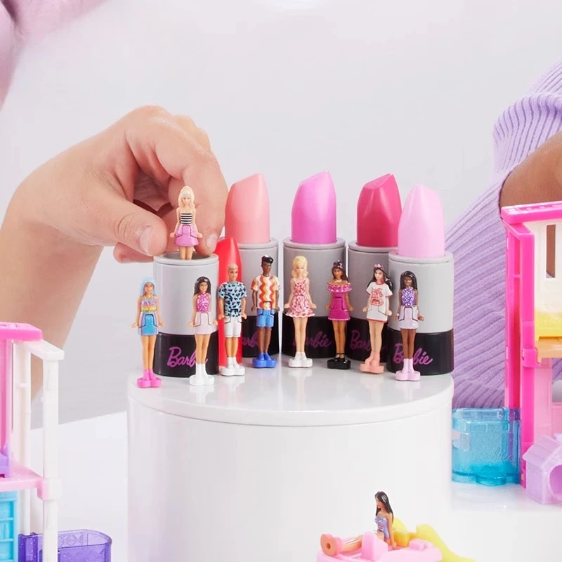 

Кукла Барби Kawaii, мини-парк развлечений, модная детская слепая коробка, сюрприз, меняющая цвет игрушка, подарки на день рождения для девочек