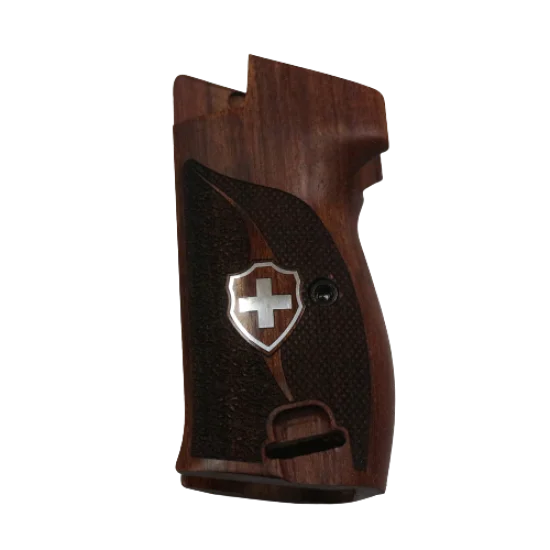 

KSD Brand SIG P210-1/-4 /-5/-6/MIN M49 With Lanyard Ring Rosewood compatible Grip