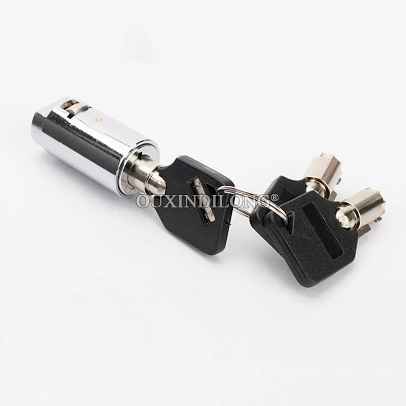 Brand New 10PCS Zinc Alloy Vending Machine Lock Core Universal Snack Soda Pepsi Plug Locks
