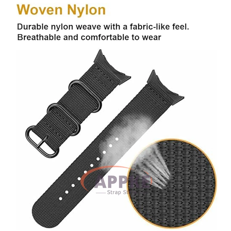 Nylon Strap for Google Pixel Watch 2 Band Sport Adjustable Breathable Bracelet Wristband for Google Pixel Watch 2/1 20mm