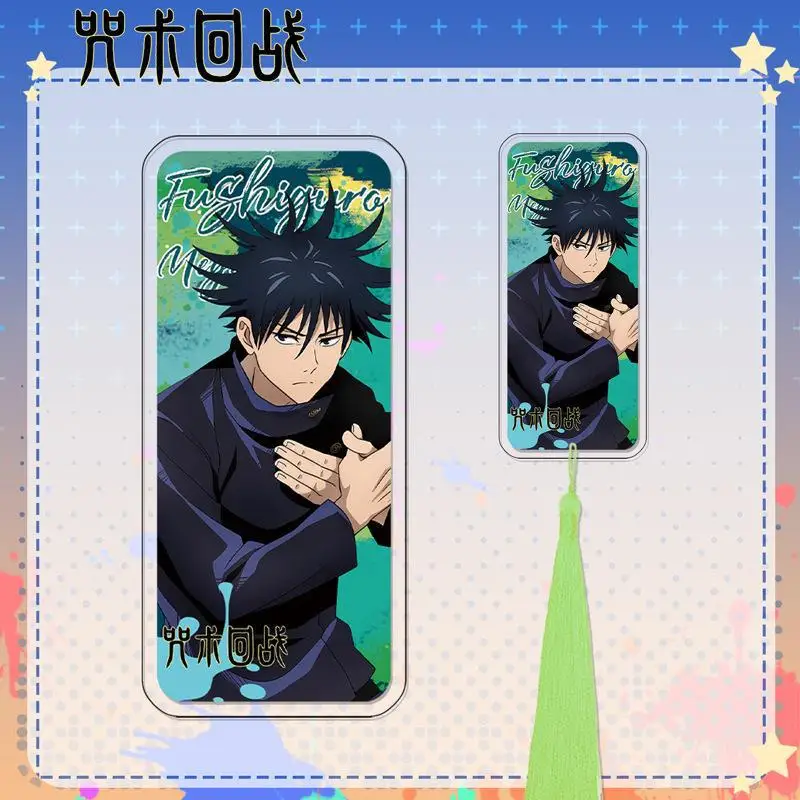 Anime Jujutsu Kaisen Inumaki Toge Satoru Gojo Cosplay Ancient Customs Acrylic Bookmark  Ambitus