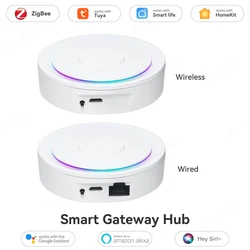 Homekit Tuya Zigbee Gateway Hub Smart Home Bridge Smart Life APP Apple HomeKit telecomando vocale per Alexa Google