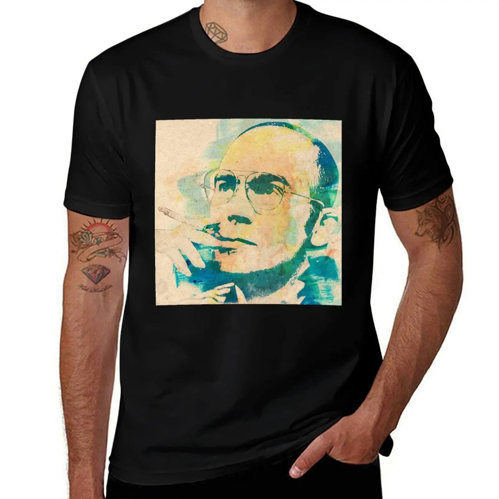 

Hunter S. Thompson T-Shirt Big Size Daily Wear T-Shirt