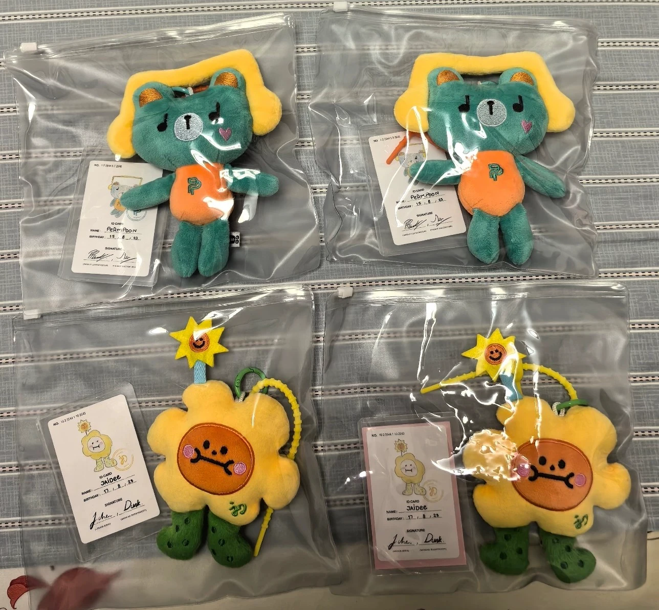 

2025 New In Stock Thai Star JoongDunk Jaidee Breezy Ballon Keychain 11cm