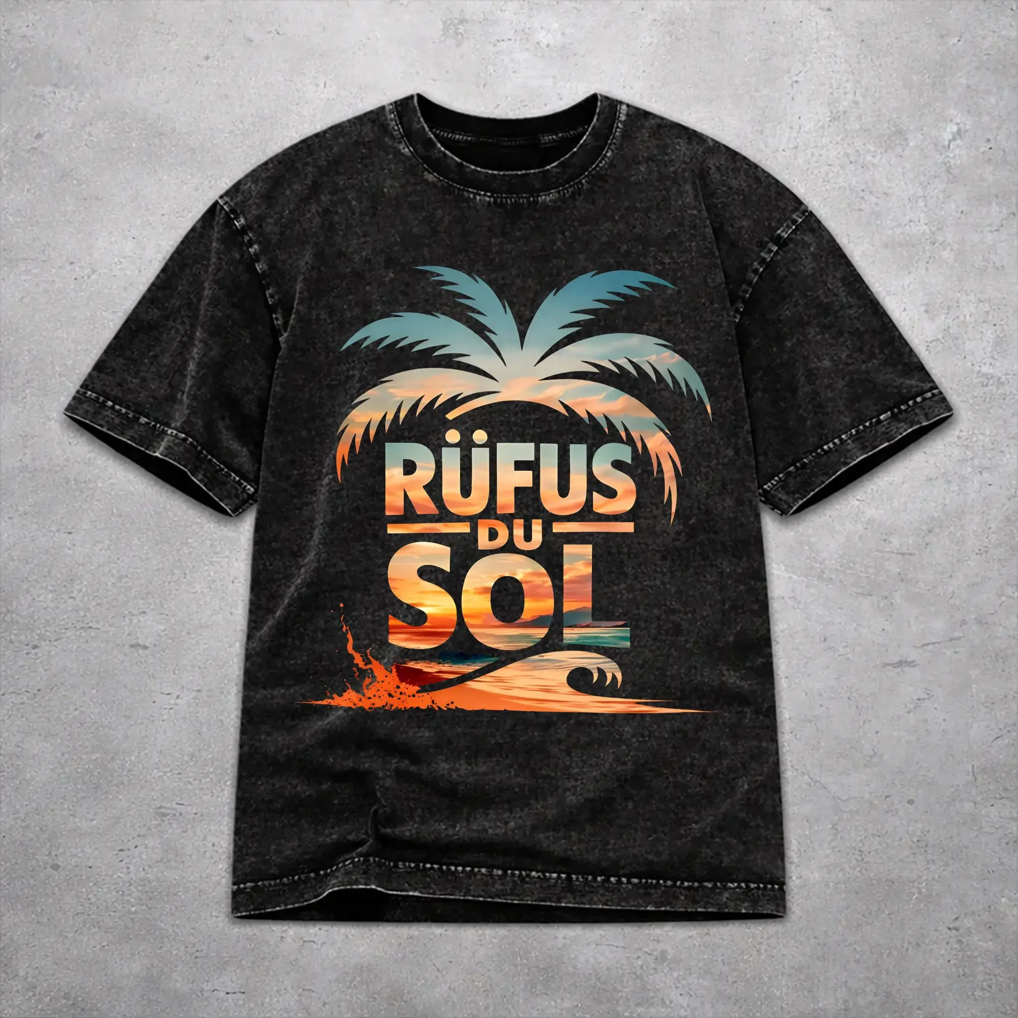 Rufus Du Sol 2026 Concert T Shirt Harajuku Style For Men Women 100% Cotton Tee Shirts Clothes
