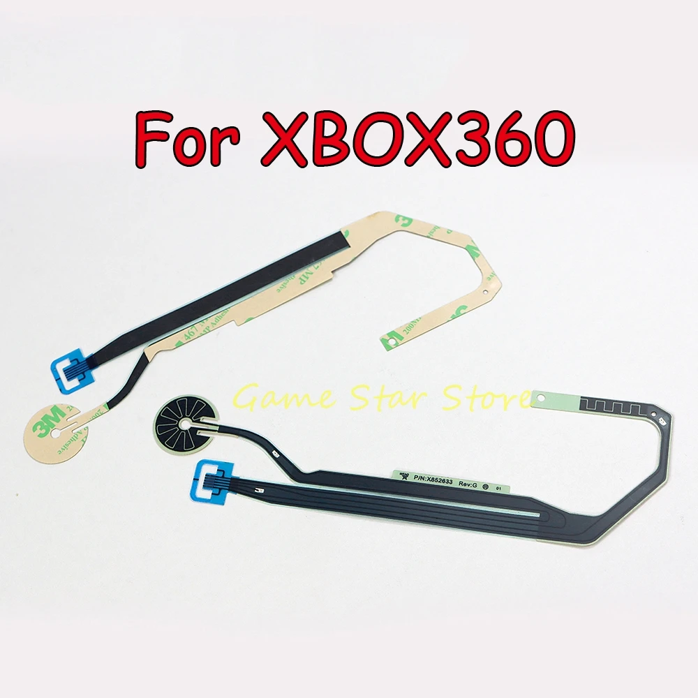 50 قطعة ل Xbox 360 سليم وحدة التحكم الطاقة إخراج زر الشريط كابل ل XBOX360 S السلطة على إيقاف التبديل الكابلات المرنة