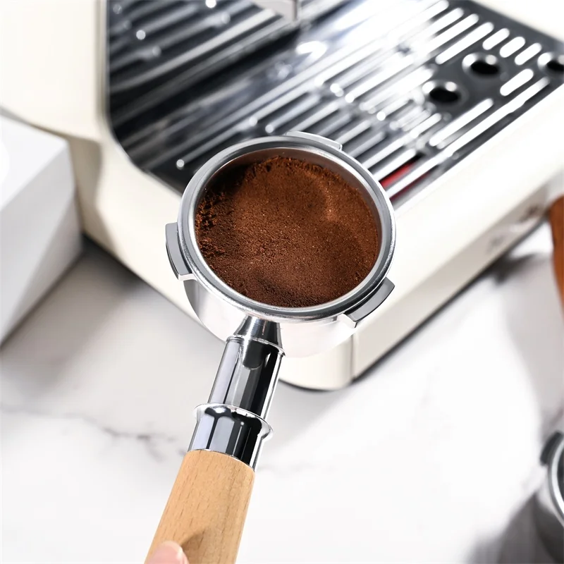 58mm 3-Ear For Hibrew H7 H7a H10a Espresso Bottomless Portafilter Breville Barista Max/Mini/Signature Brew Basket Barista Tools