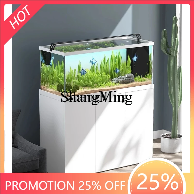 

ZYY household large and medium-sized new Jiro tank living room landscaping ecological bottom filter ultra-white glass fish tank