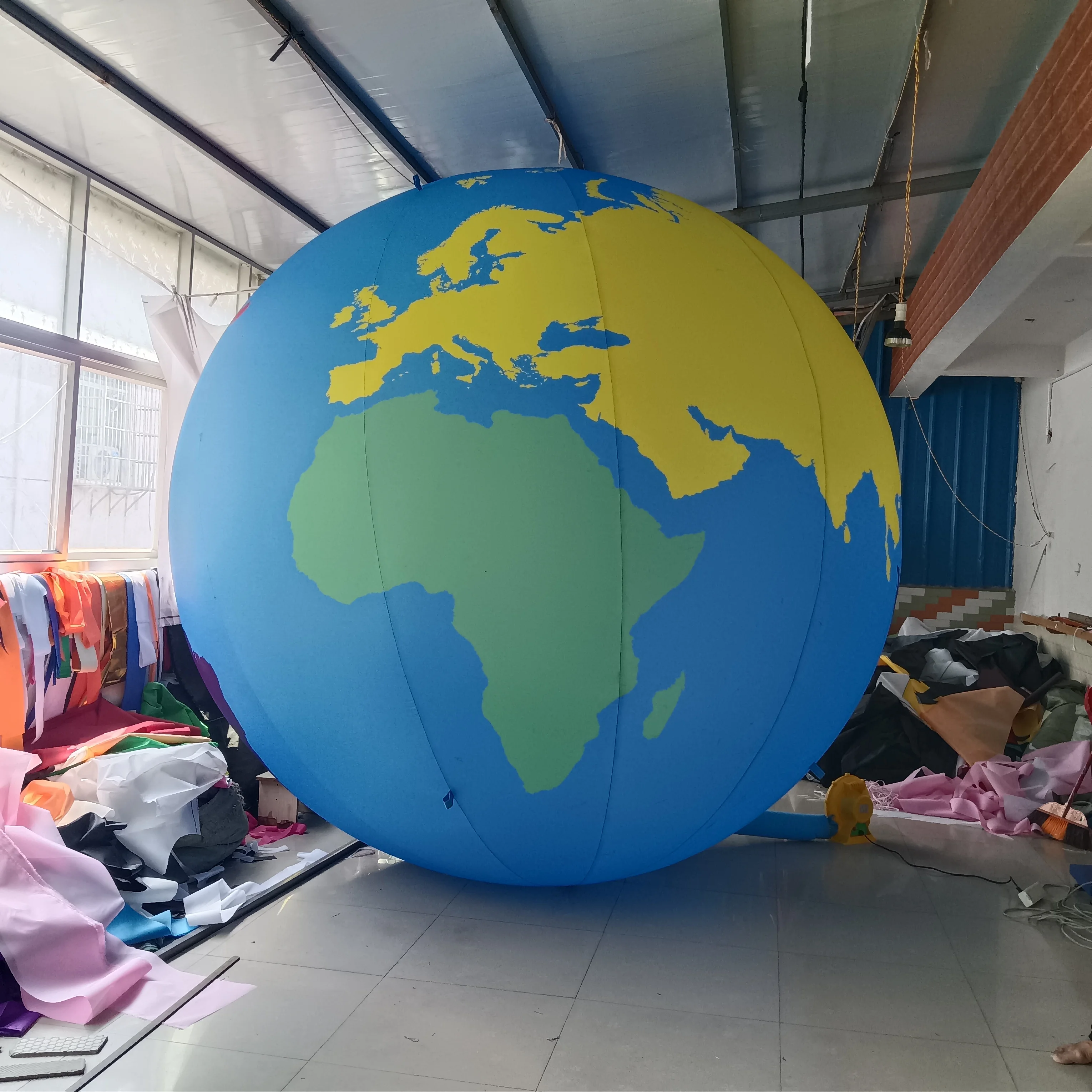 Inflatable 5m Earth Model Globe and Planet Helium Balloon Earth Maps