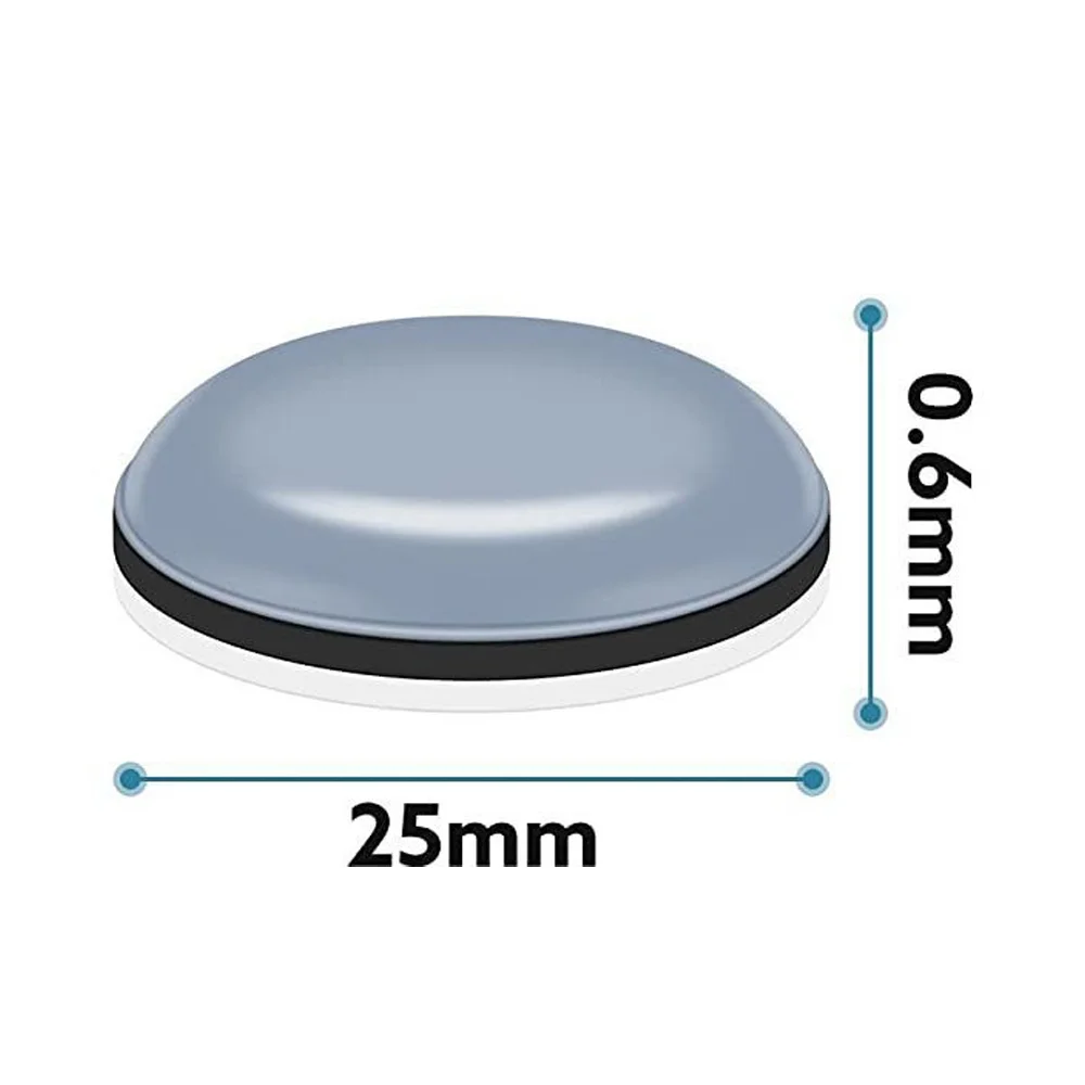 Self-adhesive round furniture pads Teflon non-slip feet For electronic products Laptop computers Home appliances Furniture items