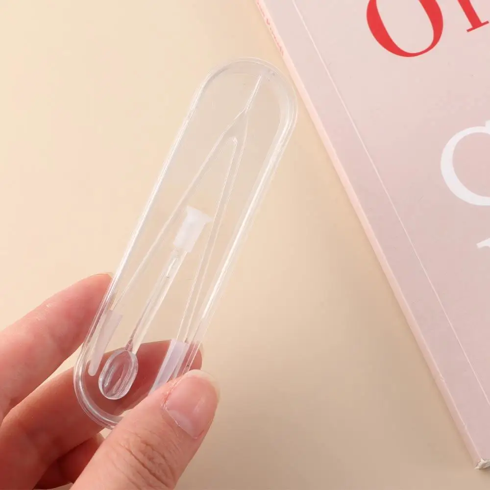 Plastic Contact lens wearing Independent shell Large Contact lens clip Suction stick Beauty tools Tweezers