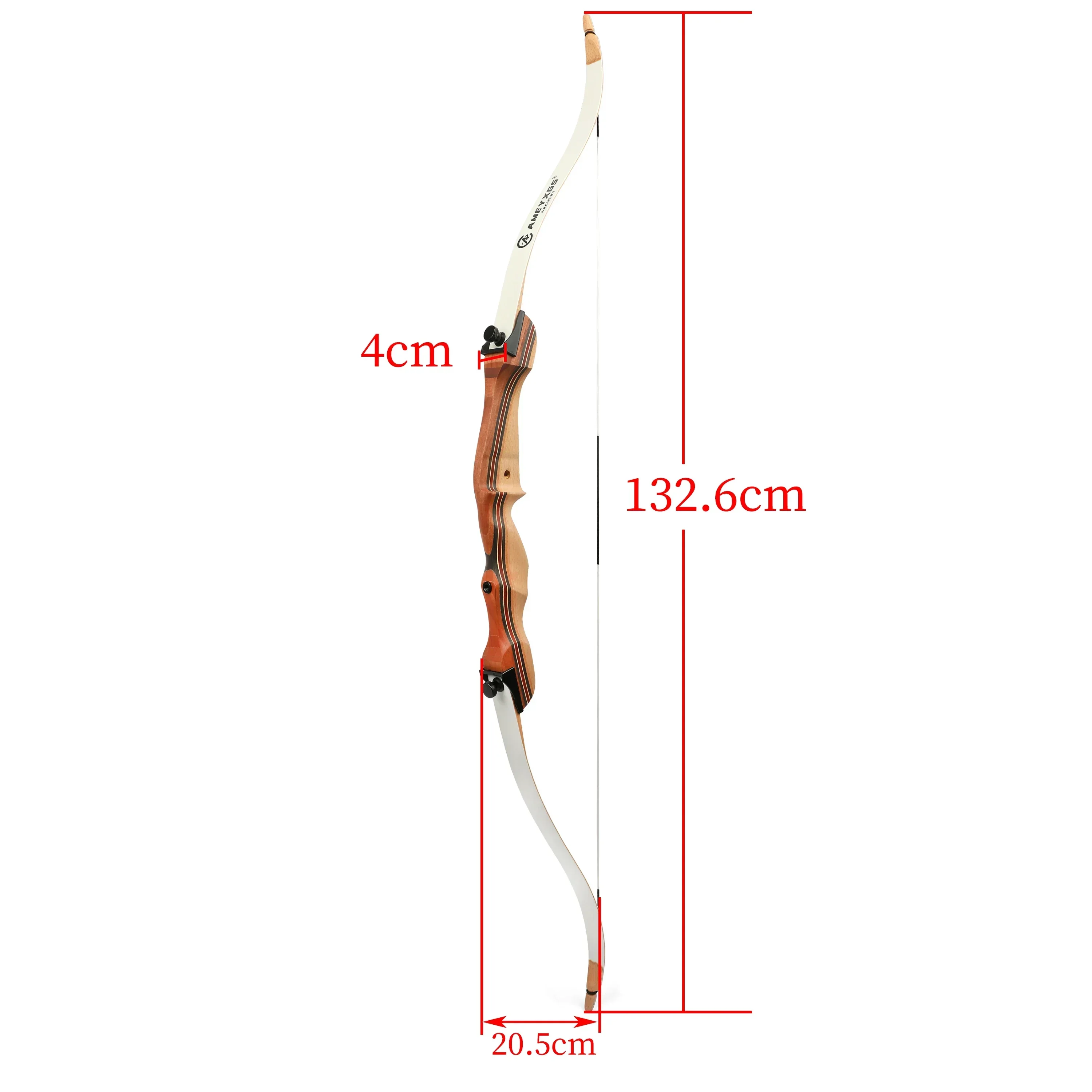 10-20lbs Recurve Bow 48/54Inch Youth Archery Bow Right Hand Maple Laminate Bow for Adults Beginner Training Target Practice