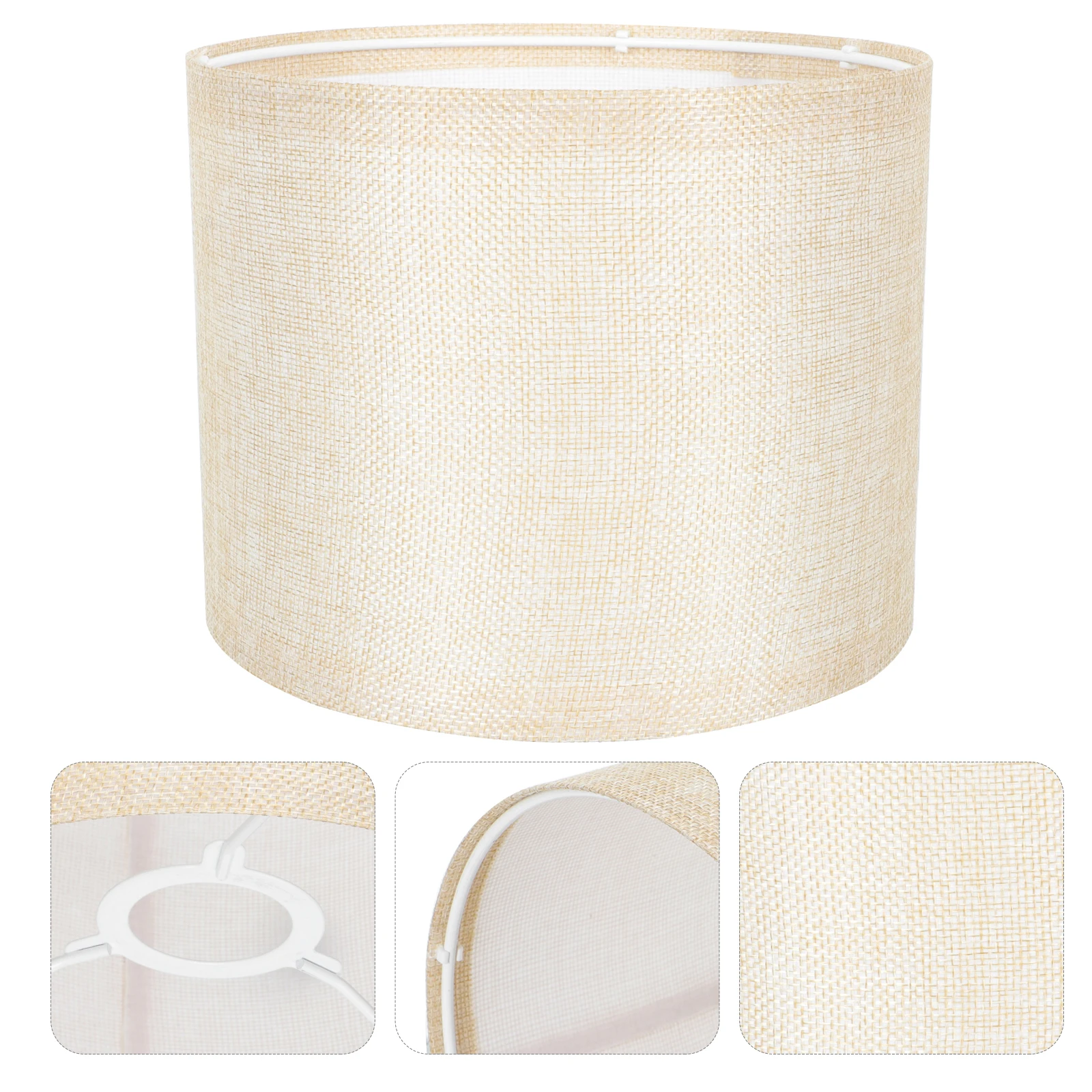 

20x16cm Cloth Shade Home Decor Wall Floor Ceiling Cover Hotel Bar Bedside Night Lampshade Cloth Lampshade Shade Wall