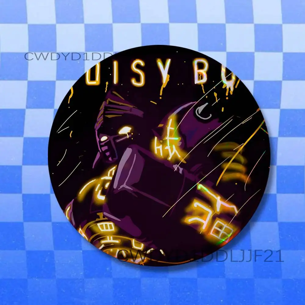 N-Noisy Boy Real Steel  Badge Brooch Figure Lapel Pins Clothes Backpack Fashion Cute Collection Decoration Display