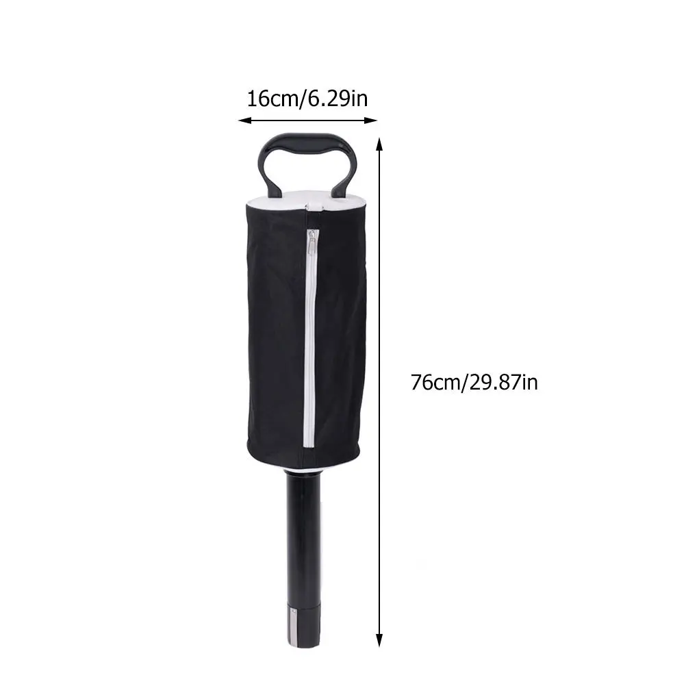 منتقي كرات الجولف بسعة 70 كرة، حقيبة مسترد خفيفة الوزن، جامع احترافي، أنبوب تخزين محمول عملي