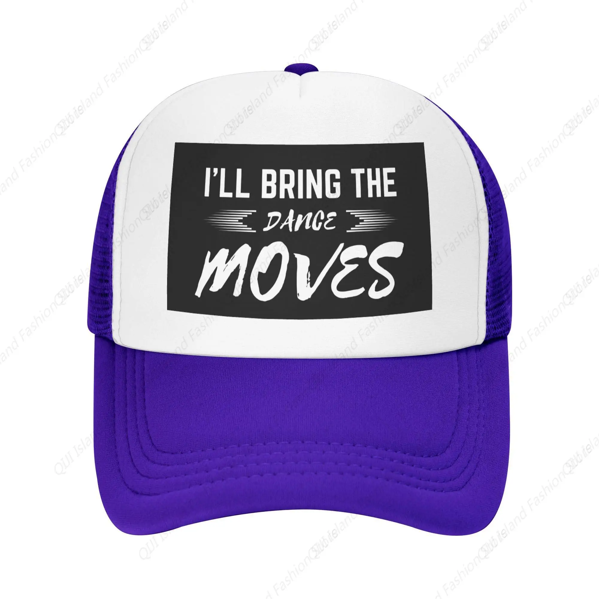 Vintage Baseball Cap I'll Bring The Dance Moves for Men Women Trucker Golf Dad Mesh Hat Sports Fishing Daily Unisex