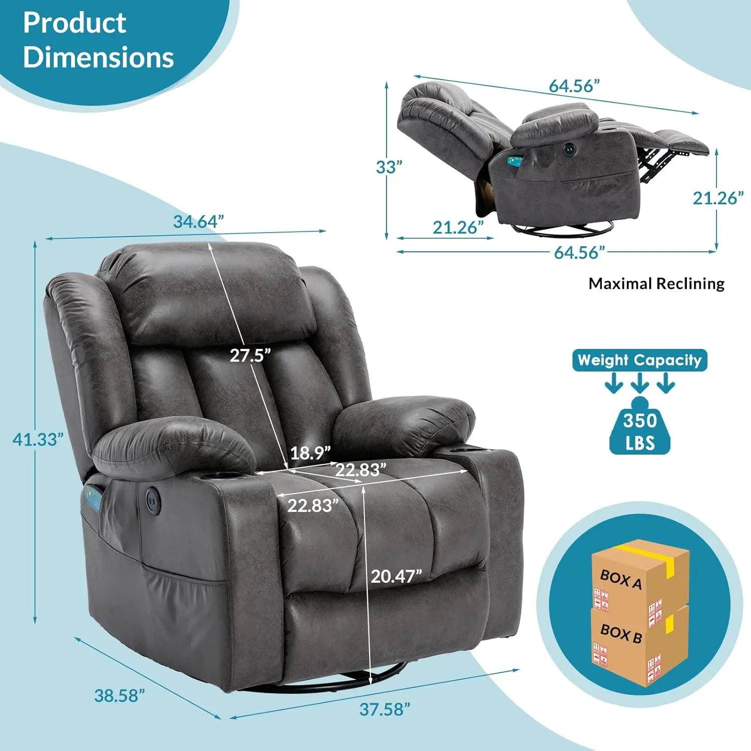 Thumbnail 2 - #20 Trending Recliner Chairs Right Now