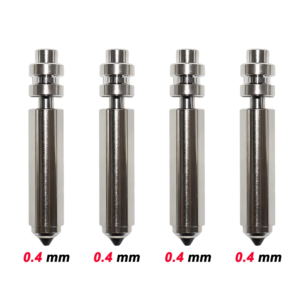 Upgrade Anycubic Kobra X/Kobra 4 Hotend Bimetall-Düsenheizbaugruppe für Anycubic Kobra X 0,2/0,4/0,6/0,8mm 3D-Drucker
