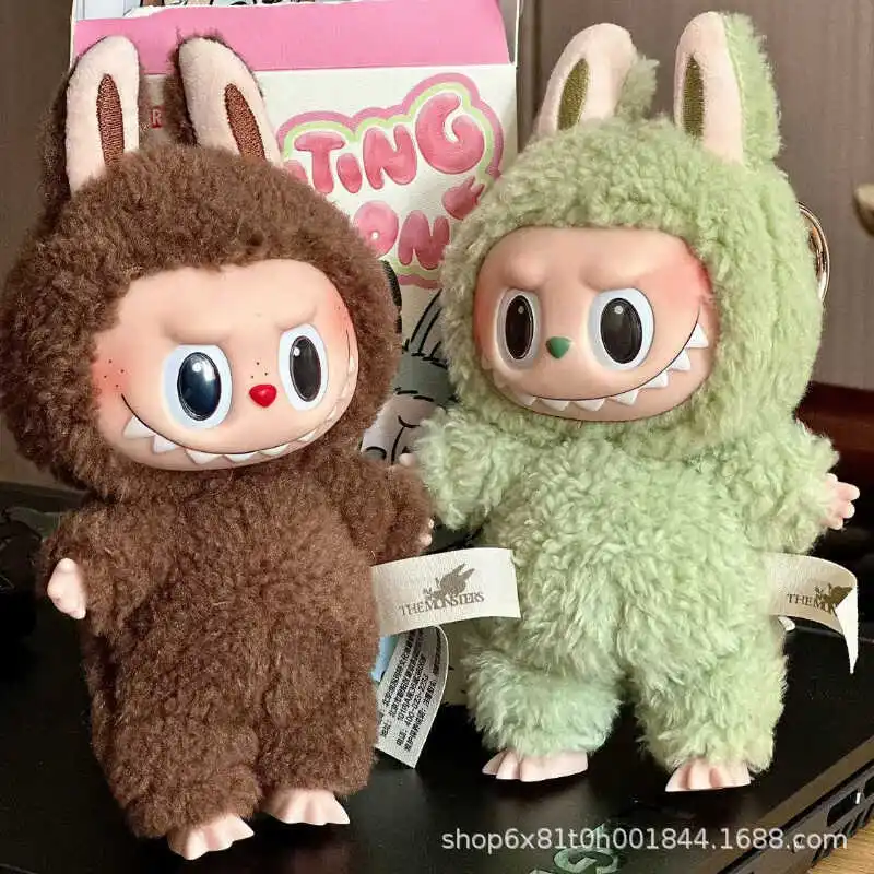 

2025 New Anime Figure Labubu the monsters blind box Vinyl Pendant Doll Model Toy Cute Monster surprise box Keychain Gif for Kids