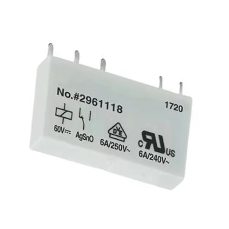 2pcs NEW RELAY 1No.2961105 NO.2961121 NO.2961118 REL-MR-24DC/21 24VDC 24DC/21AU 60DC/21 60VDC 6A