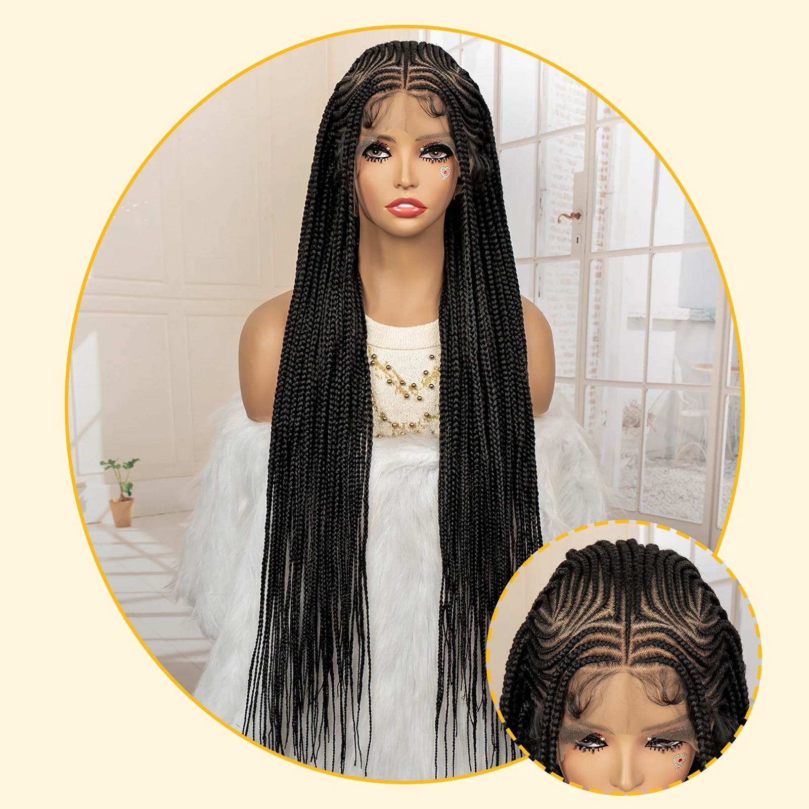 Thumbnail 2 - #21 Ranked Lace Braided Wigs Picks in 2026