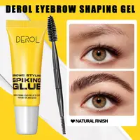 Gel de estilismo para cejas 3D, resistente al agua, transparente, de secado rápido, levantamiento de cejas, potenciadores de cejas, juego de cera de larga duración, maquillaje