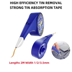 Mechanic SR20 Desoldering Braid Welding Solder Remover Wick 1/2/3.5 mm Accurate Control Sucker Braid for BGA Welding Repair