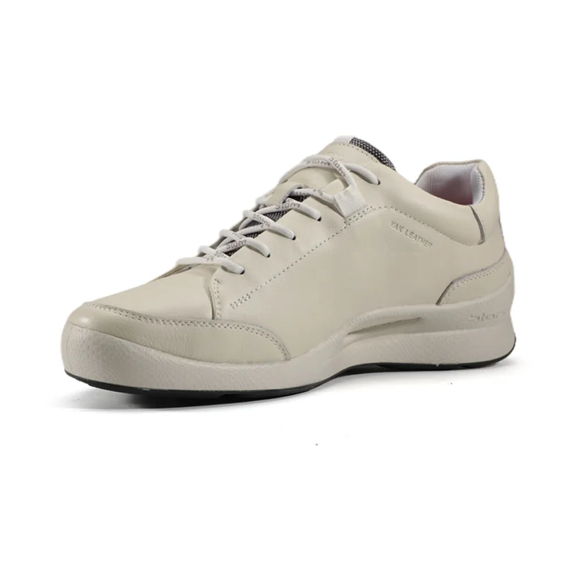 Casual Athletic Unique Shoes Leather Men Outdoor Sports Jogging Trekking Famous Urban Sneakers Luxury Brand Holiday Gifts White