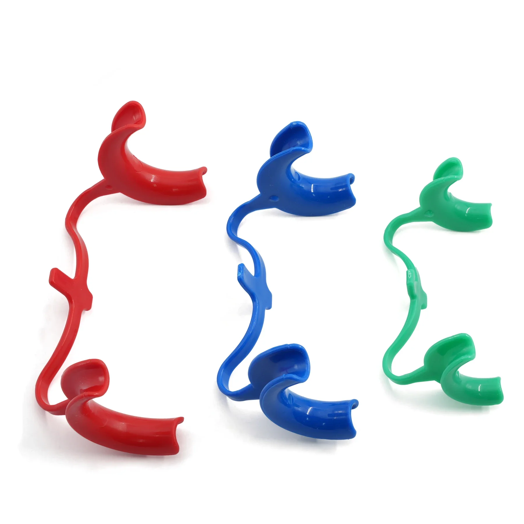 3pcs Dental M Shape Mouth Opener Lip Cheek Retractor Intraoral Cheek Retractors M Type S/M/L Disposable Tooth Whitening Tools