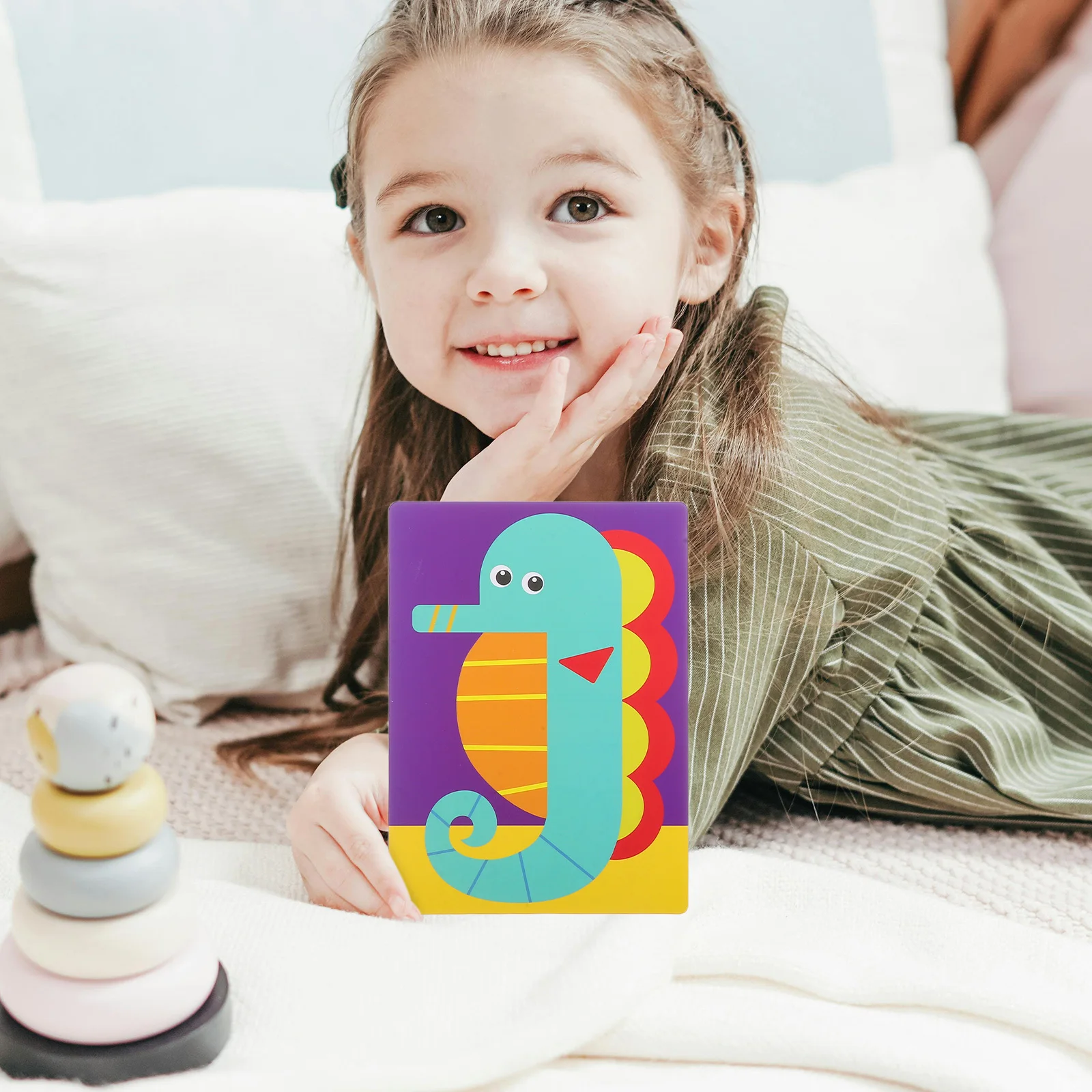 مجموعة واحدة من ملصقات إيفا ثلاثية الأبعاد للحرف اليدوية، نشاط فني DIY للأطفال في مرحلة ما قبل المدرسة، مادة خفيفة الوزن، ألوان نابضة بالحياة، متعة إبداعية