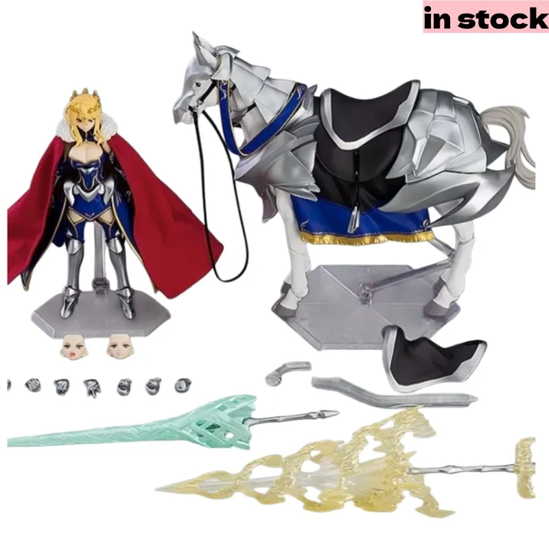 

Новая коллекционная фигурка DX Figma 568 Altria Pendragon White Lancer 2.0 Armor White Horse в артикулированной коробке, в наличии