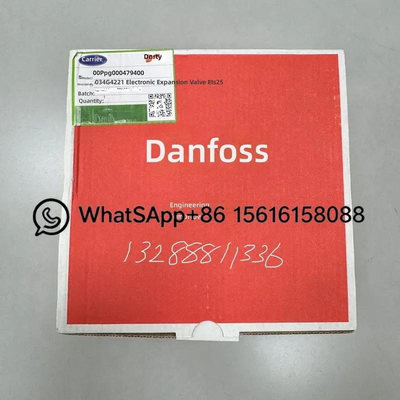 Electronic Expansion Valve for Carrier RB RQ 00PPG000479400 034G4221 Danfoss ETS25 HVAC Refrigeration Parts Compatible