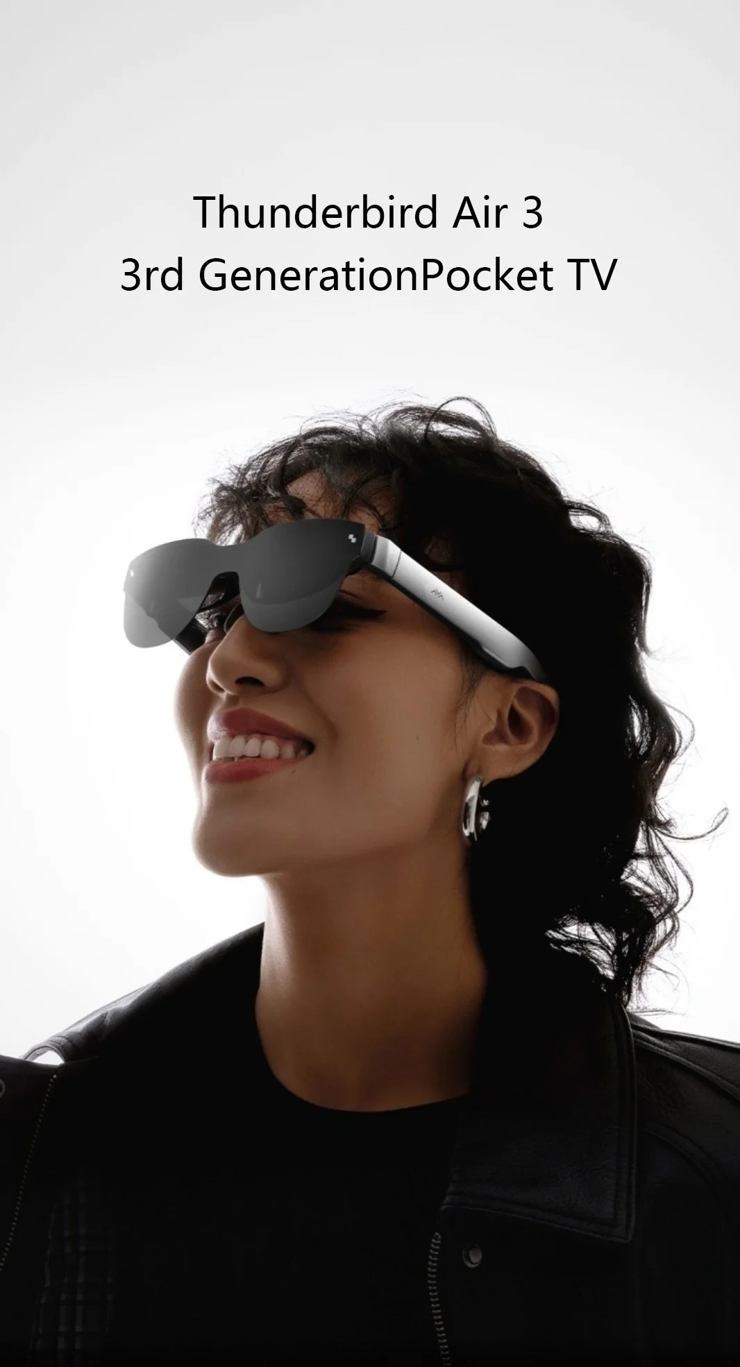 RayNeo Air 3S ARแว่นตาMicro OLEDจอแสดงผล 120Hz Refresh Rate 3D HD Cinemaส่วนตัวสําหรับโทรศัพท์คอมพิวเตอร์เกมเครื่อง