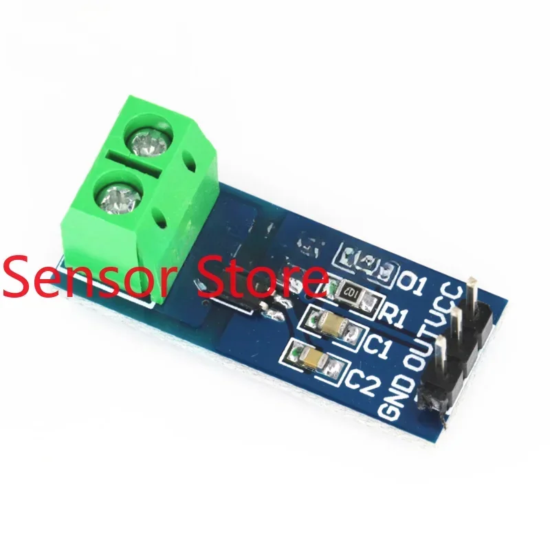 5PCS ACS712 Module 5A 20A 30A Range Current Detection Board  Hall  Sensor Electronic