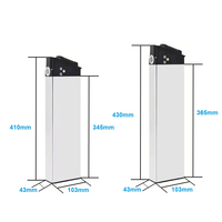 48V 7.8Ah 10.5Ah 14Ah Folding Ebike Hidden Battery For Samebike LO26 20LVXD30 XP2.0 Lankeleisi G650 Engine Pro Bezior X500 Ebike