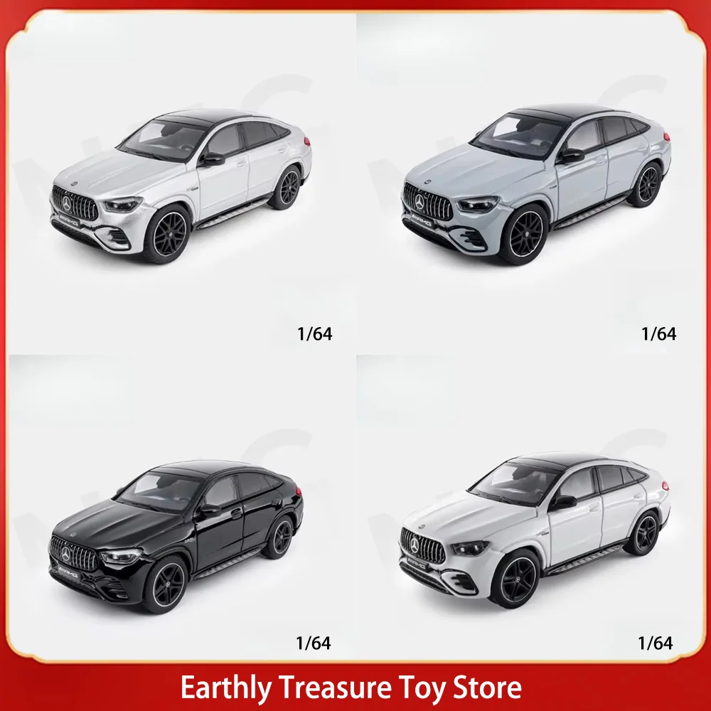 In Stock Simulation Alloy Car Model 1:64 Proportion Coupe SUV Collection Model Trendy Toy Desktop Decoration Birthday Gift