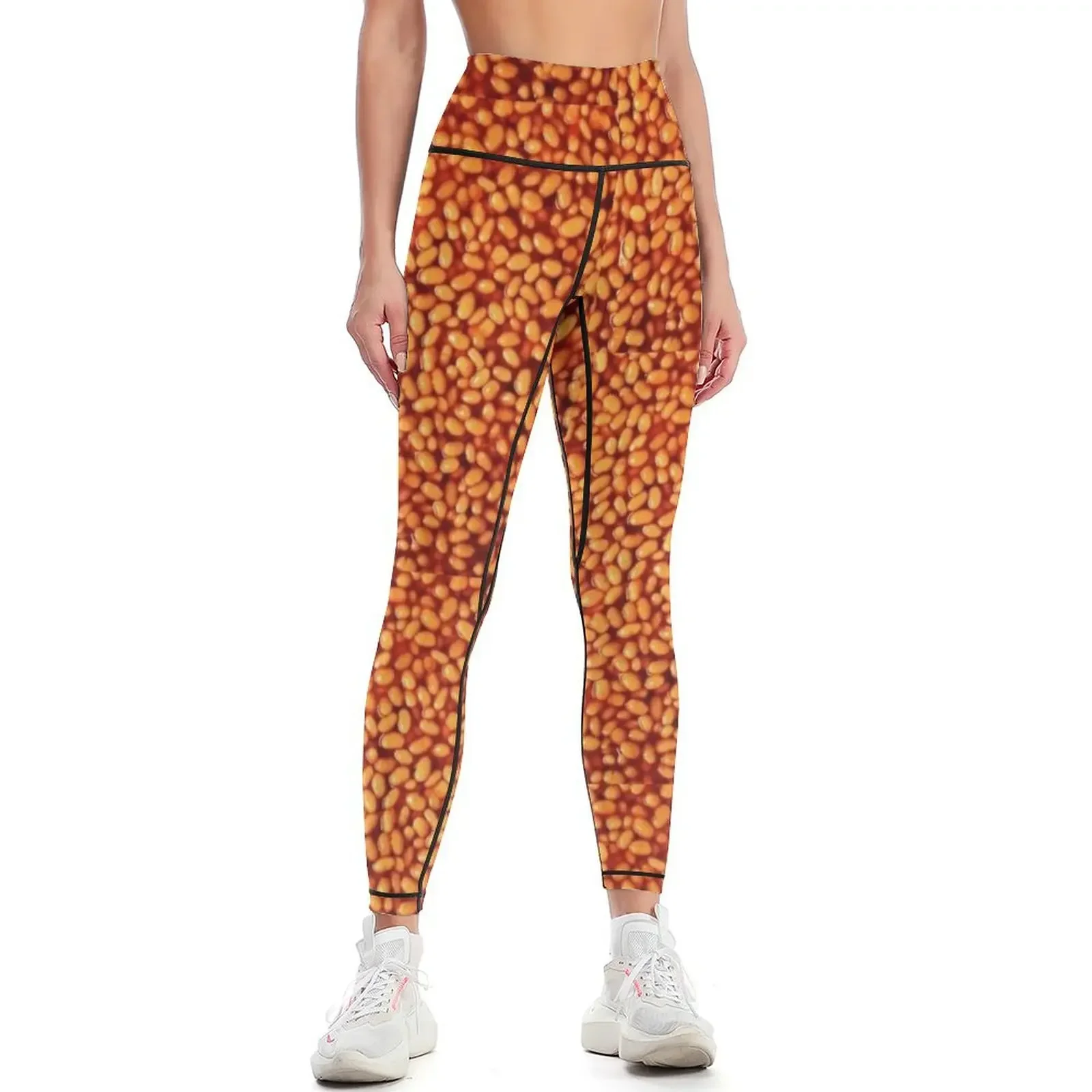 

Baked Beans Leggings gym's clothing for girls workout shorts Tight fitting woman Womens Leggings