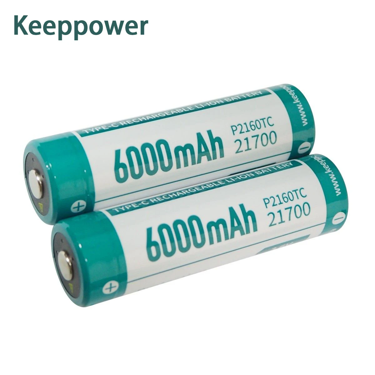Keeppower P2160TC TYPE-C USB 6000mAh 21700 Battery Lithium Ion Batteries - Image 6