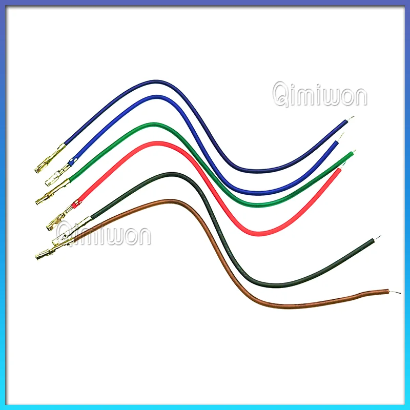 20/10pcs Dupont 2.54mm Terminal Connecting Line Cable Double Single Head Electronic Wire 10cm/20cm/30cm/50cm 26AWG