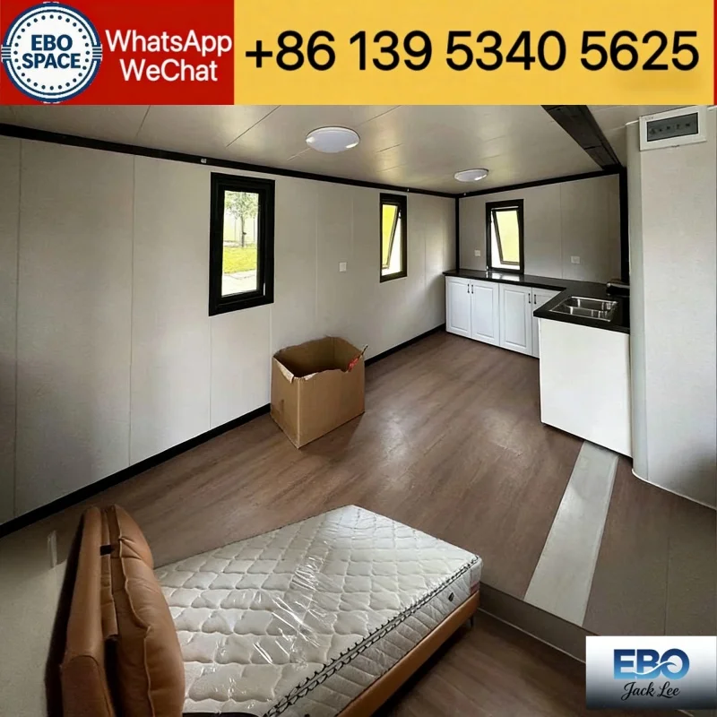 Multi-size folding container house, expandable modular house, multi-purpose, fully equipped